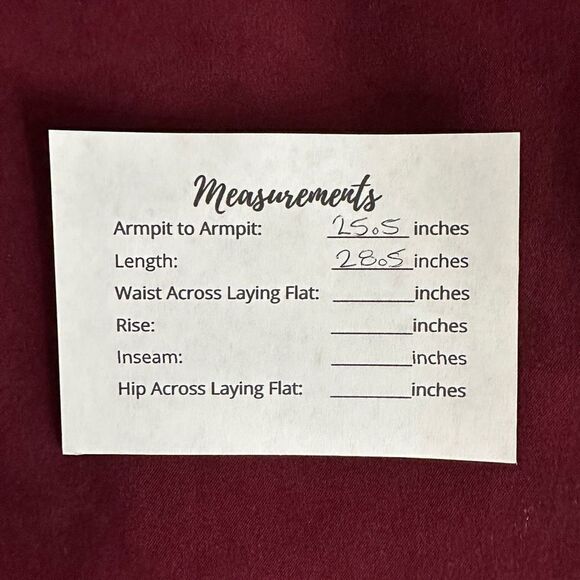 White Stag Burgundy Button Down Shirt - Picture 8 of 14